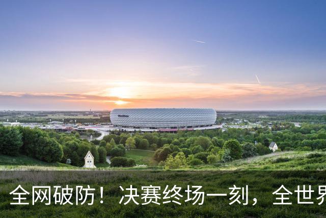 全网破防！决赛终场一刻，全世界狂欢，只剩梅西孤身落寞